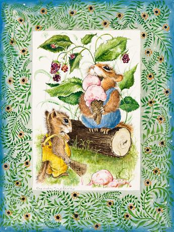 CYNDY SZEKERES (1933-) Double scoops for Chipmunks.